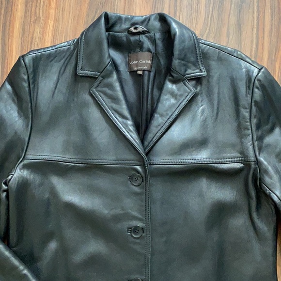 John Carlisle Essentials Leather jacket - Picture 4 of 10